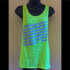 VSX Victoria’s Secret Neon Green Tank Top Sz. Med